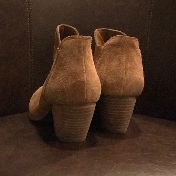 Taupe Guess Ankle Boots - Picture 3 of 4